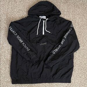 Dutch Bros Rain Jacket Hoodie